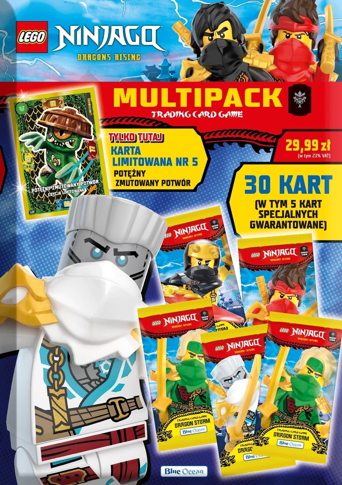R- LEGO Ninjago TCG seria 11 Multipack