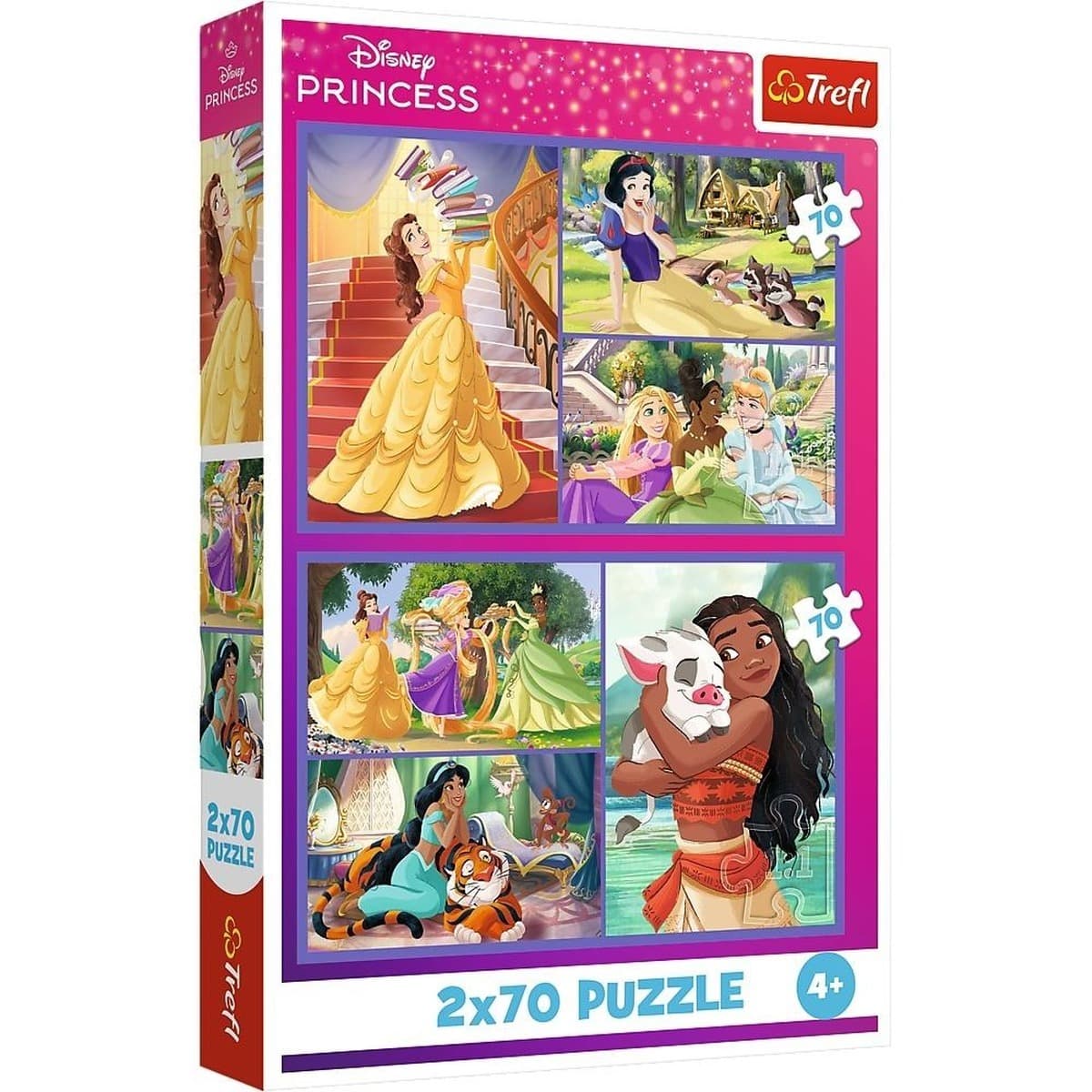 R- Puzzle 2x70 Bajkowe Dni Trefl