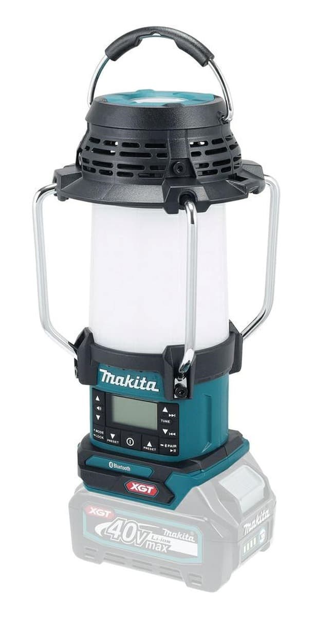 Radio akumulatorowe z lampą LED Makita 40V XGT MR010GZ Bluetooth