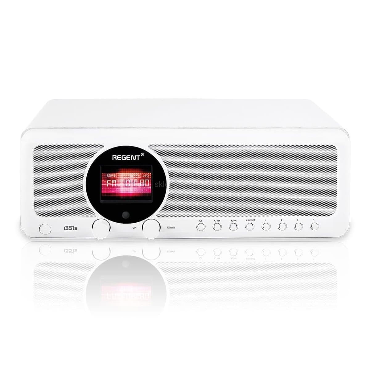 Radio internetowe Ferguson REGENT i351s Białe - WIFI/DAB+/FM/USB/BT/Spotify
