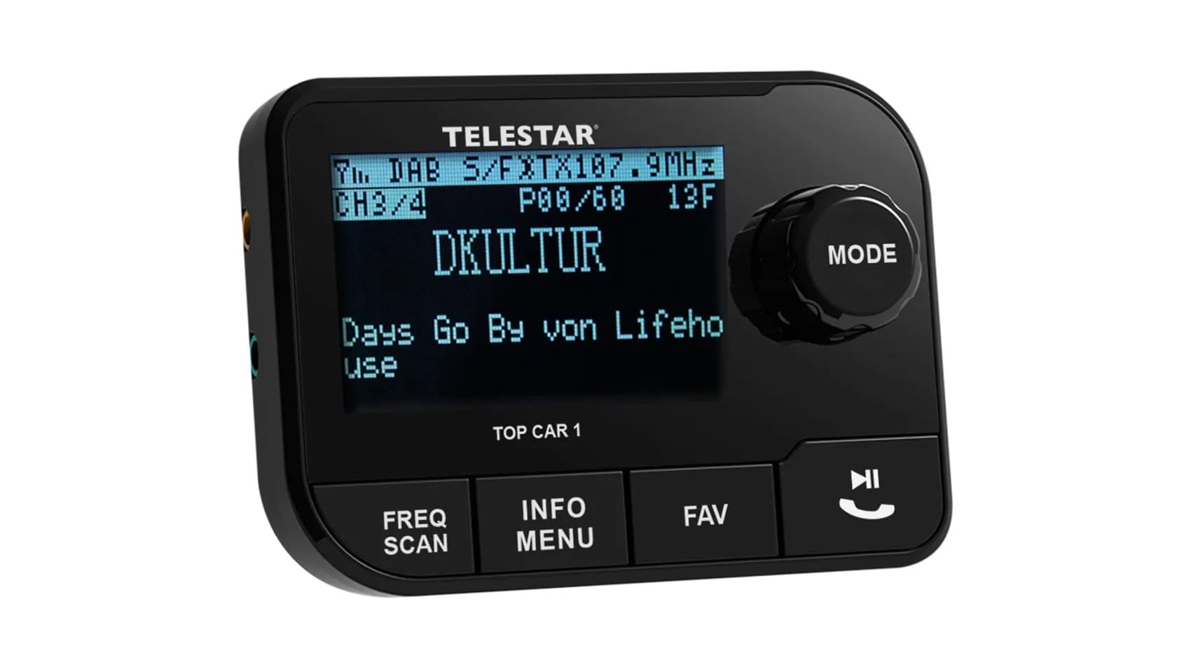 Radio samochodowe cyfrowe Telestar 5100001 czarne