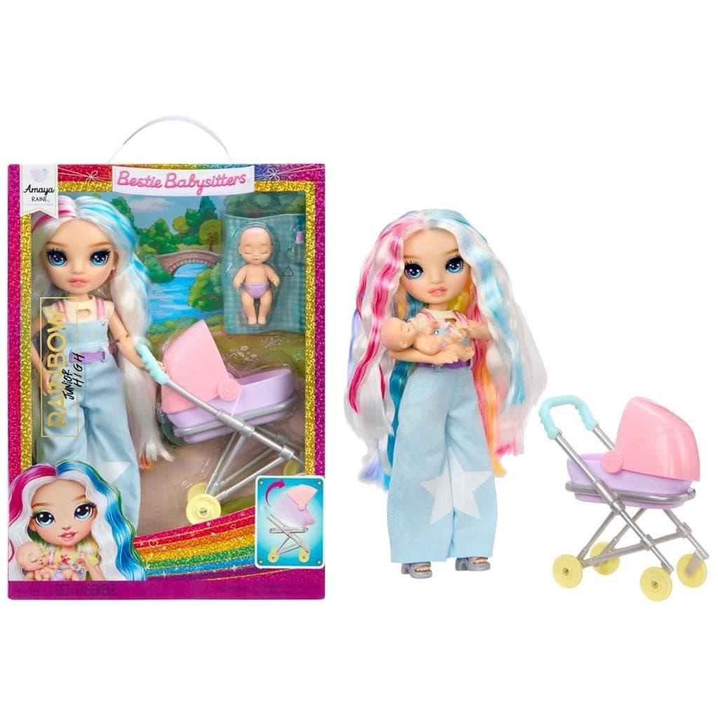 Rainbow High Jr High Bestie Babysitters Lalka Modowa Amaya