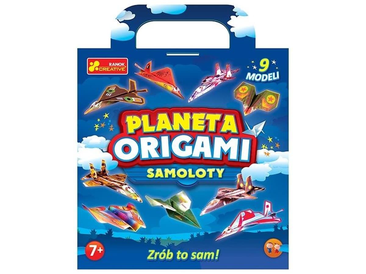 Ranok-Creative Planeta origami Samoloty - Zestaw kreatywny