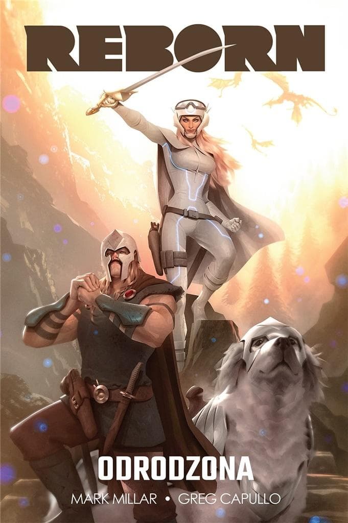 Komiks w twardej oprawie Reborn Mucha Comics