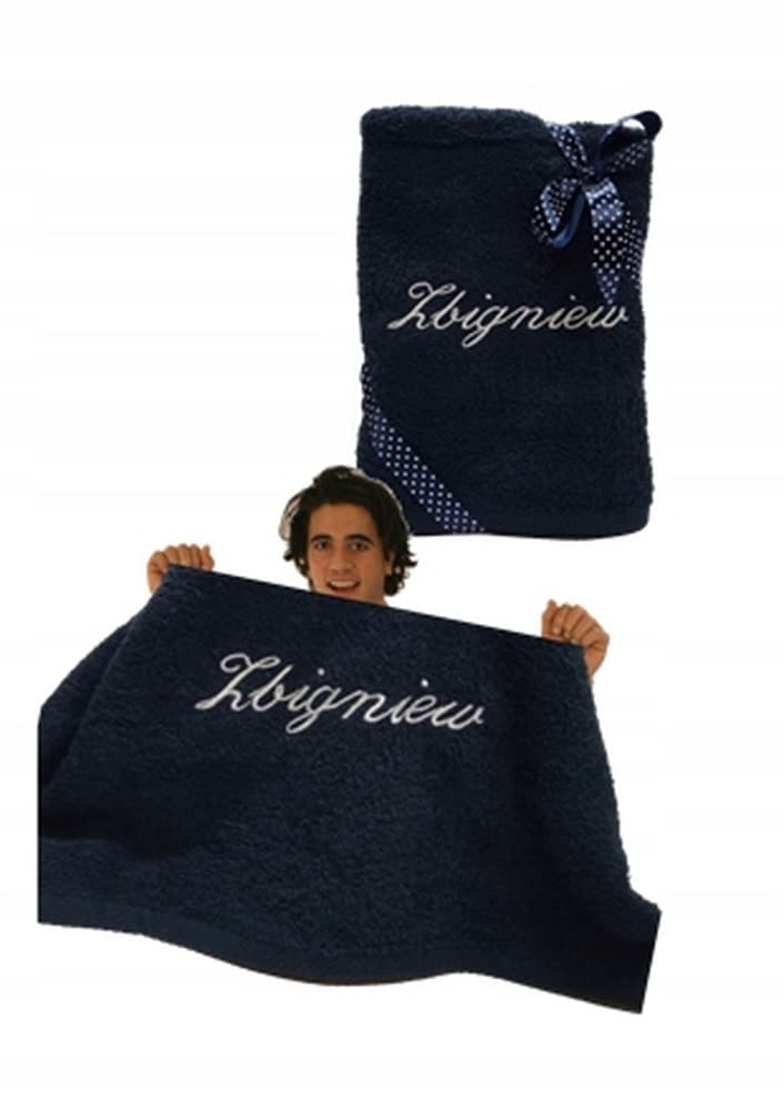 Ręcznik Zodiak 100x150cm 500g/m2 czarno-złoty WAGA