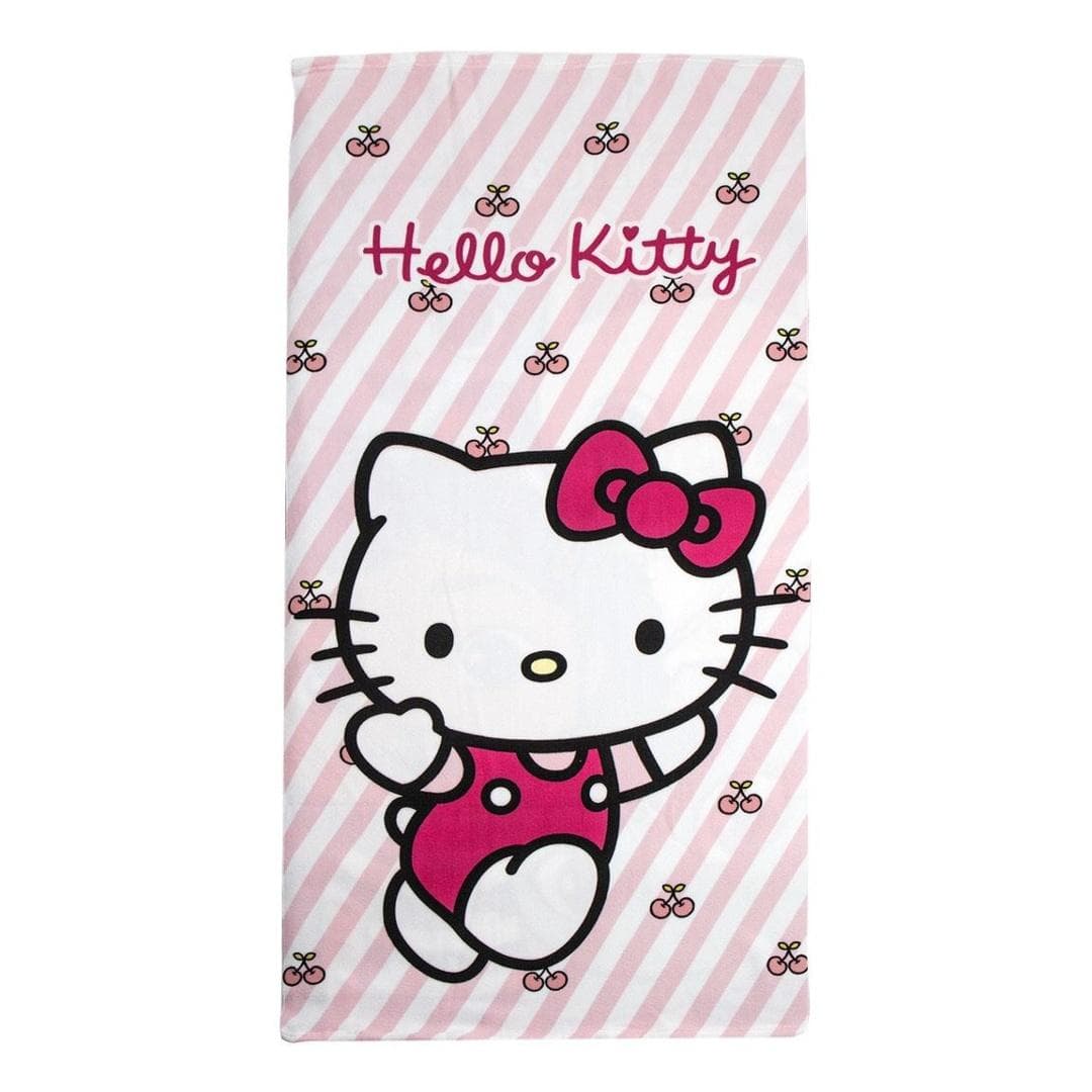 Ręcznik Hello Kitty bawełniany 70 x 140 cm