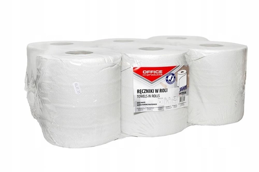 Ręcznik papierowy Welmax Maxi biały 120 m