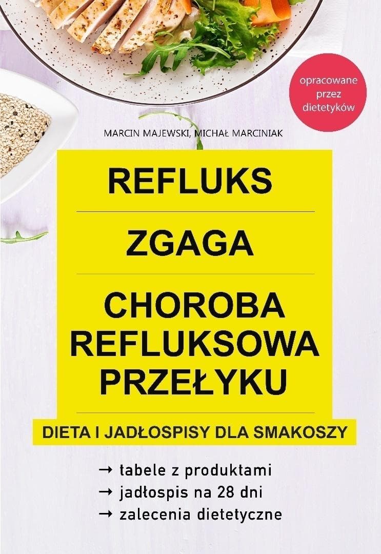 Dieta i jadłospisy - Refluks, zgaga, choroba refluksowa przełyku