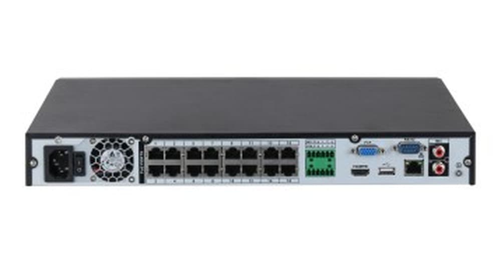 Rejestrator IP Dahua 16-kanałowy z PoE