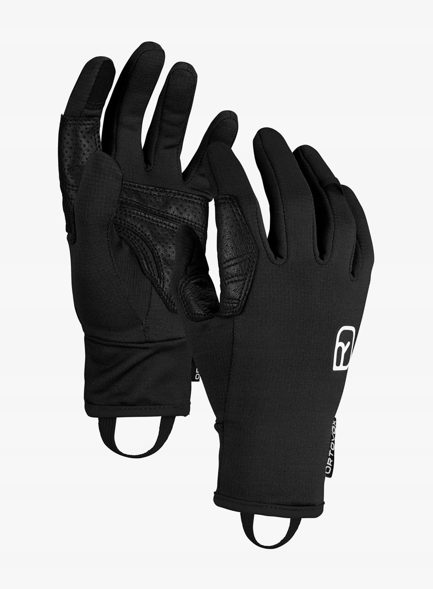Rękawiczki Ortovox Fleece Light Glove - czarne,