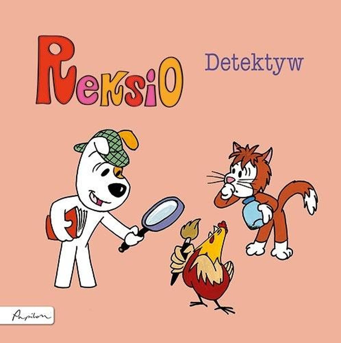 Reksio Detektyw - Maria Szarf, książka dla dzieci 32 strony