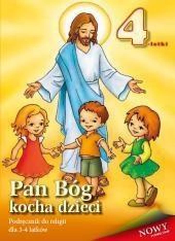 Religia podręcznik Pan Bóg kocha dzieci dla 4-latka