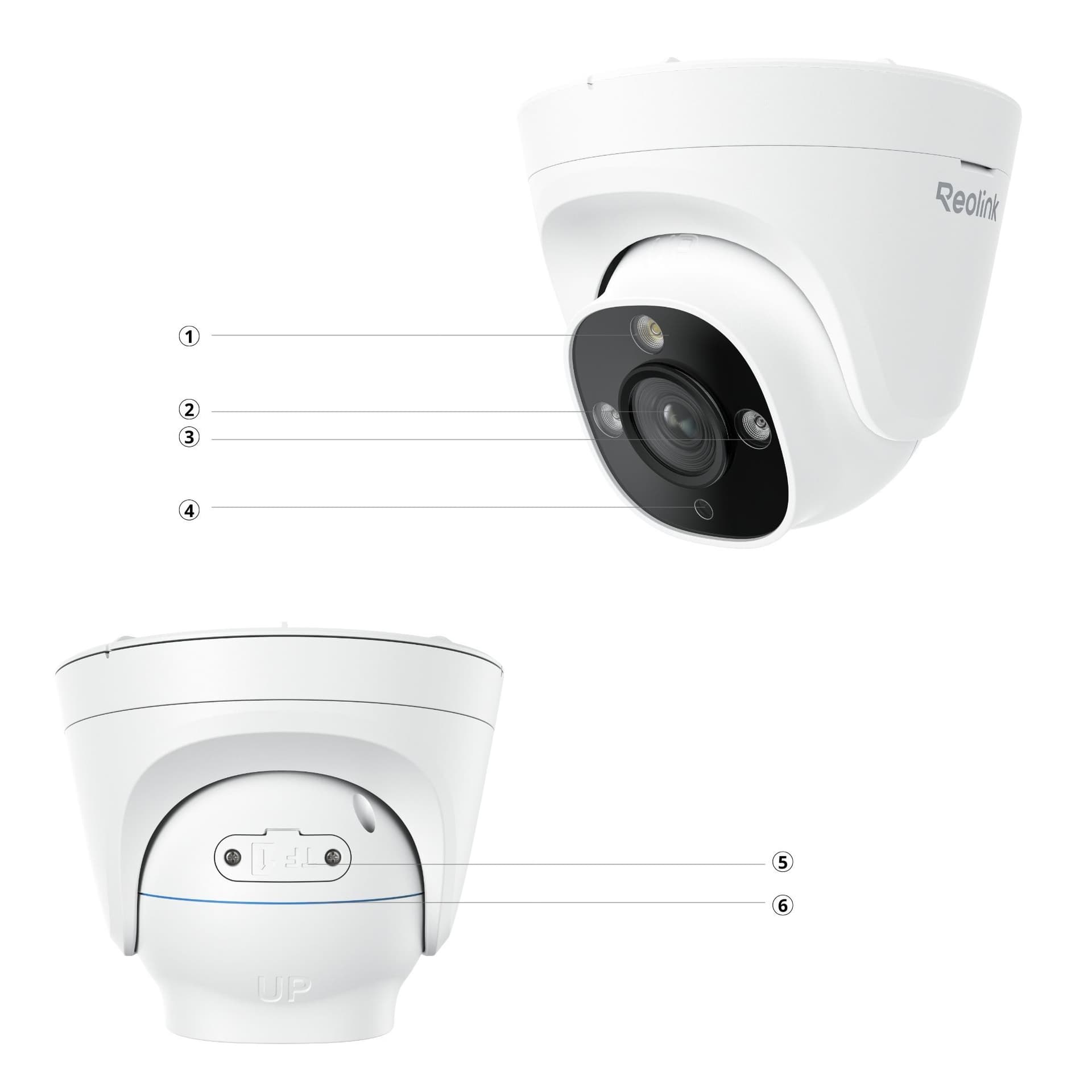 Reolink RP-PCV8MZ kamera IP kopułowa 8MPix, do wewnątrz/na zewnątrz, PoE, zoom optyczny 5x