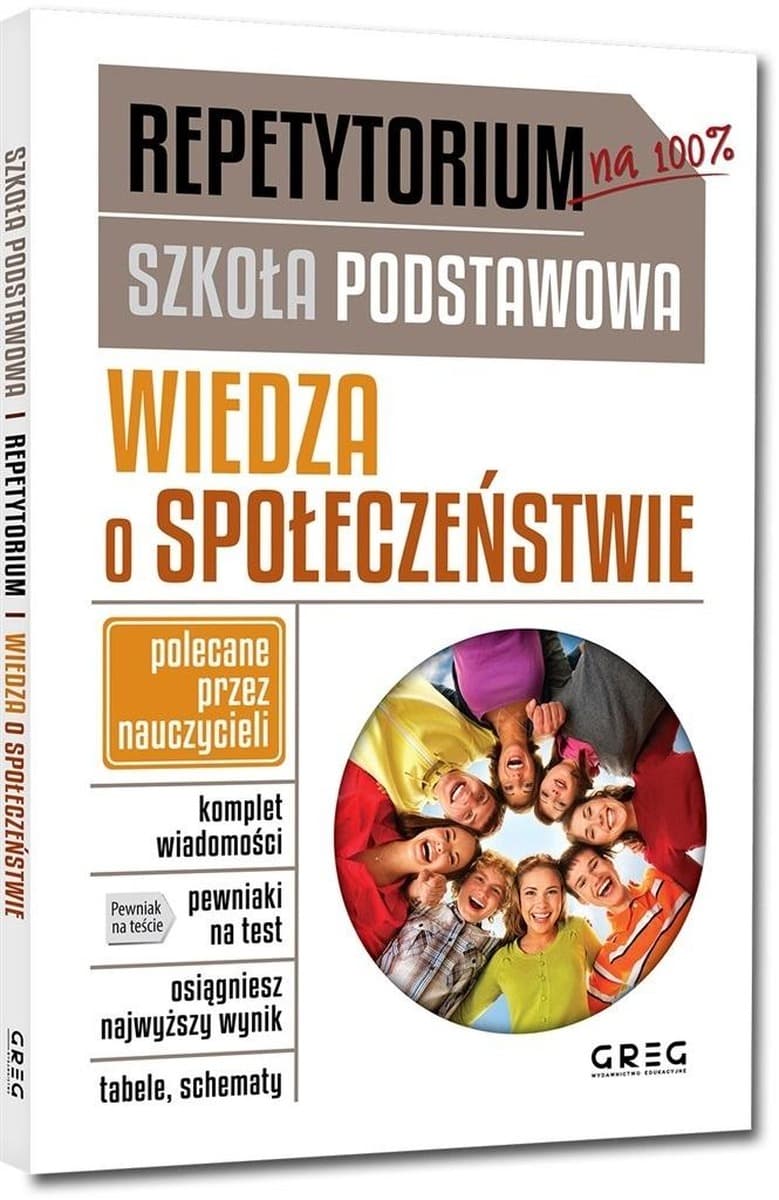 Repetytorium Wiedza o społeczeństwie dla szkoły podstawowej Greg - Czesław Witkowski