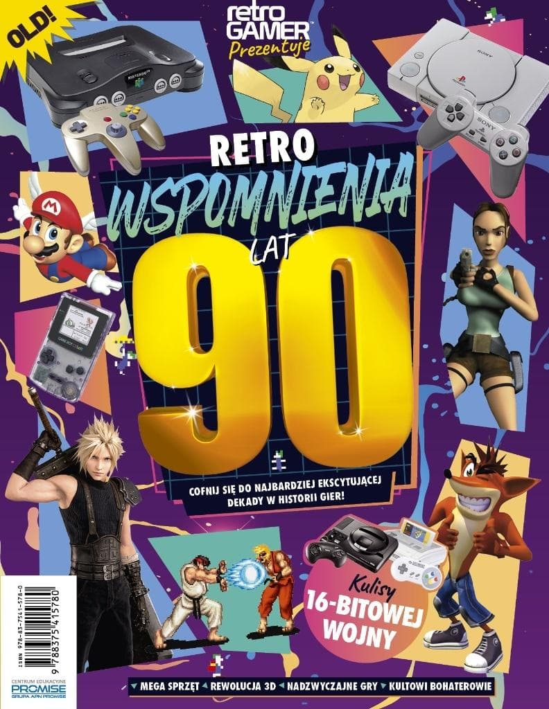 Retro Wspomnienia lat 90. Cofnij się do najbardziej ekscytującej dekady w historii gier!