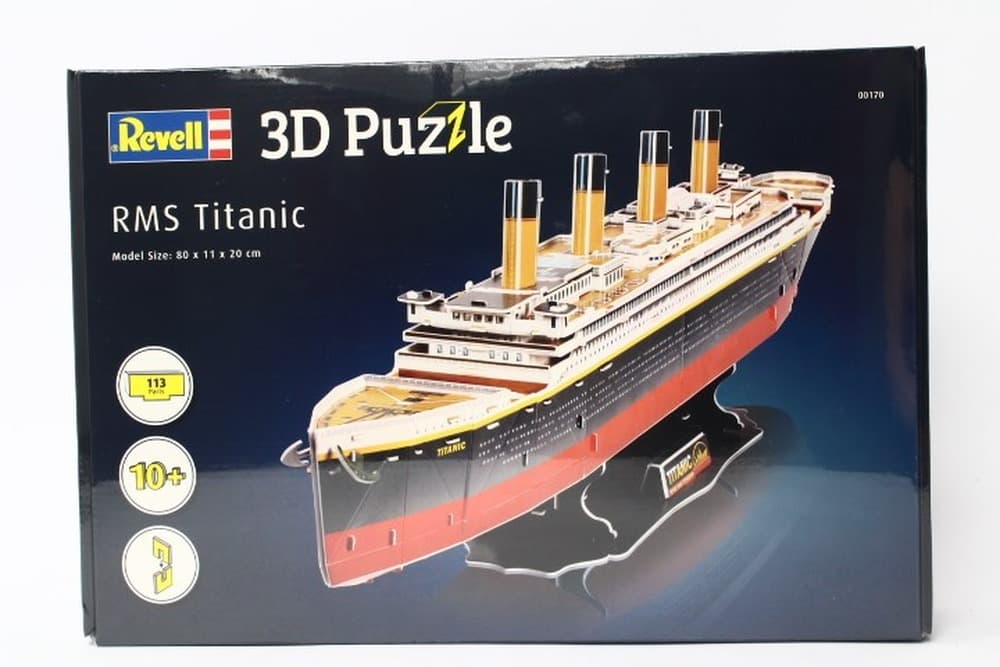 Revell Statek RMS Titanic Puzzle 3D model