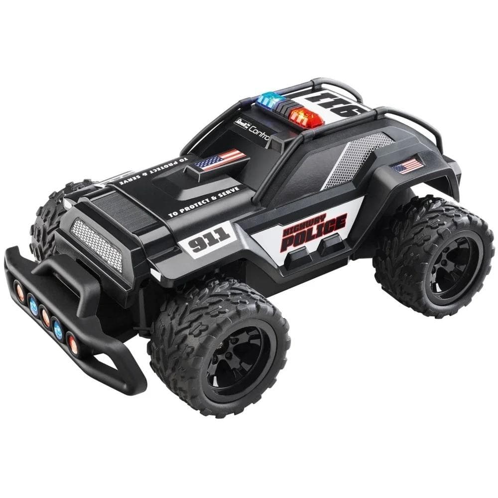 Revell Highway Police zdalnie sterowany model samochodu z silnikiem elektrycznym