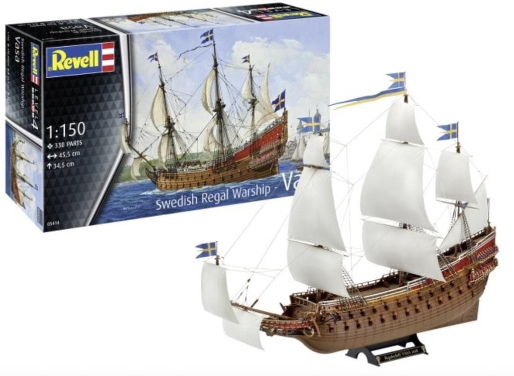 Revell Szwedzki Okręt Wojenny Wasa model 1:150