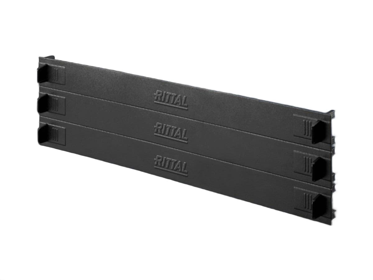 Rittal 7151.305 Części do stojaków - 3U, Czarny, Plastikowe