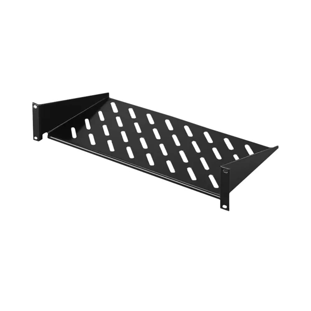Rittal DK 5501.615 Półka do stojaka 19" 2U 250mm Czarna Stal 25kg