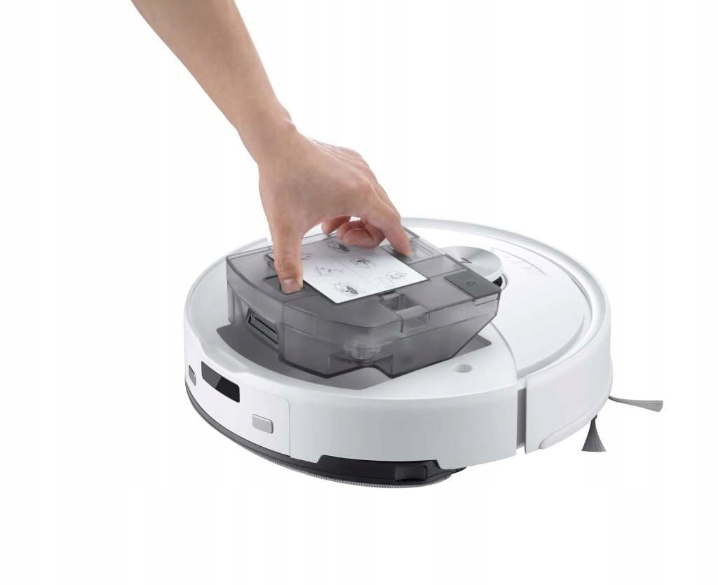 Roborock Q10 VF+ Biały - Robot sprzątający z LiDAR, moc ssania 10000 Pa, mopowanie