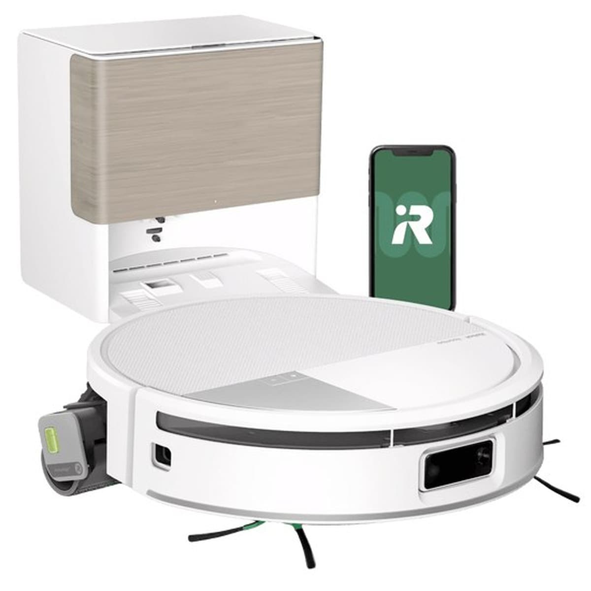 Robot odkurzająco-mopujący Roomba Max 705, pojemnik na kurz 0,26 l, biały