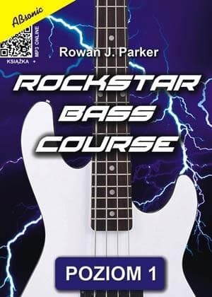 Rockstar Bass Course - poziom 1 z MP3 - Rowan J. Parker