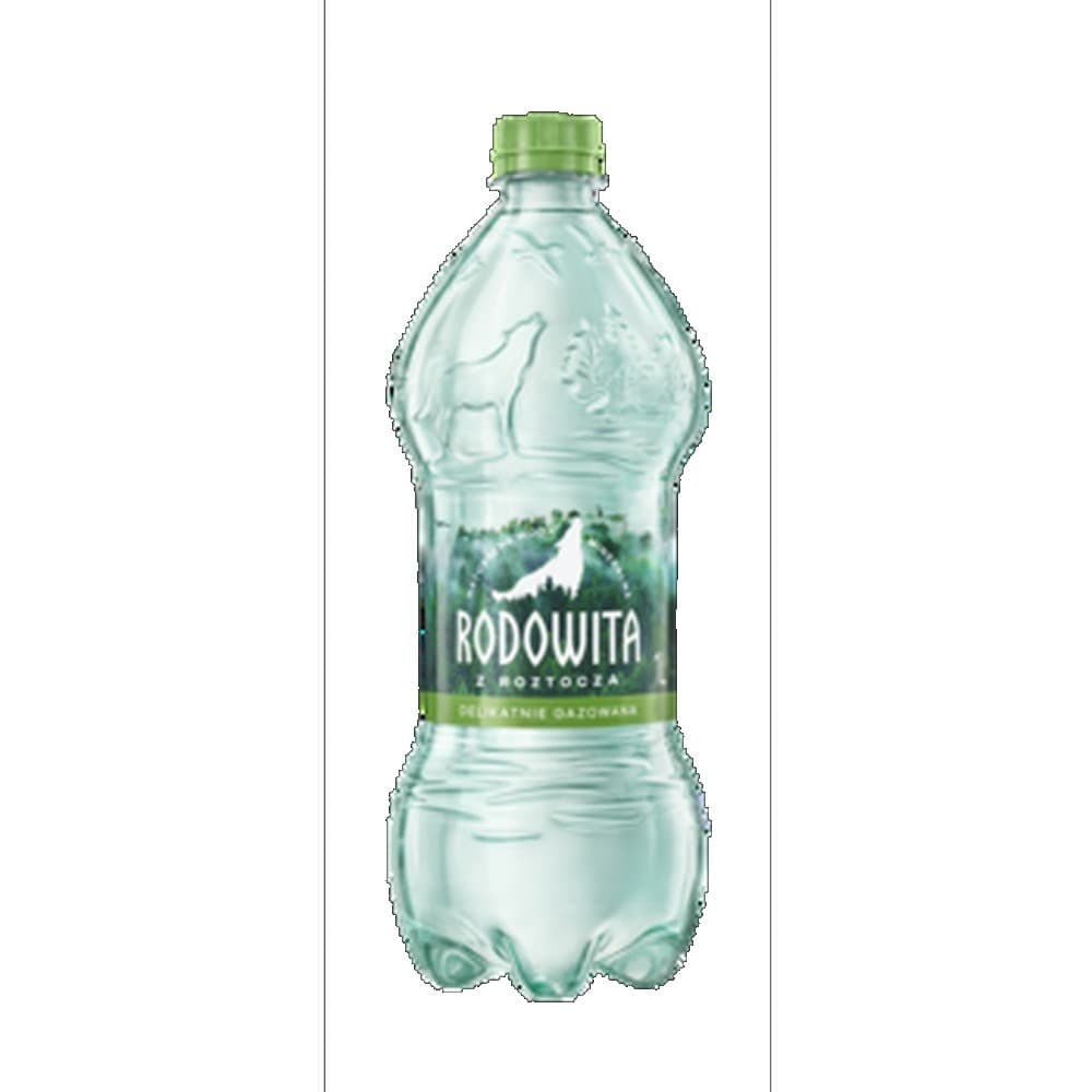 Rodowita z Roztocza Naturalna woda mineralna gazowana 1,5L SYSTEM KAUCYJNY