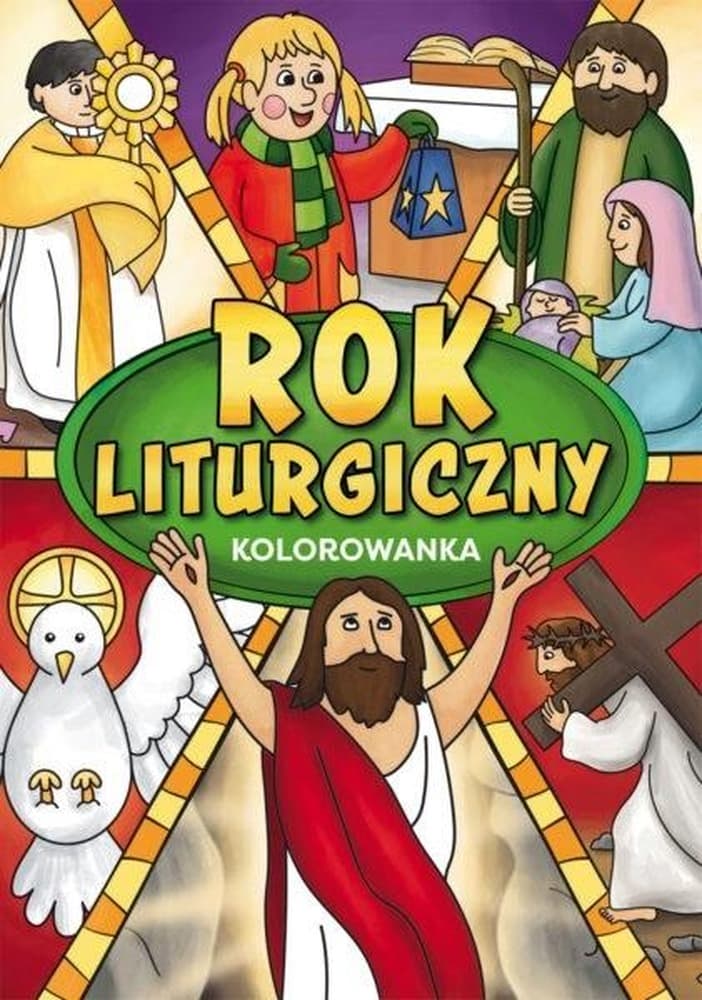 Rok liturgiczny - kolorowanka dla dzieci