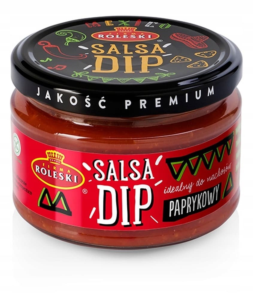 Roleski Salsa Dip Paprykowy 240 g