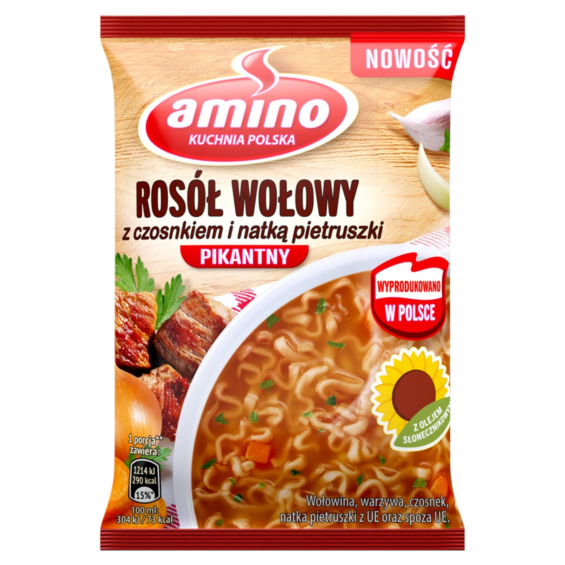 Zupa wołowa Amino 60 g