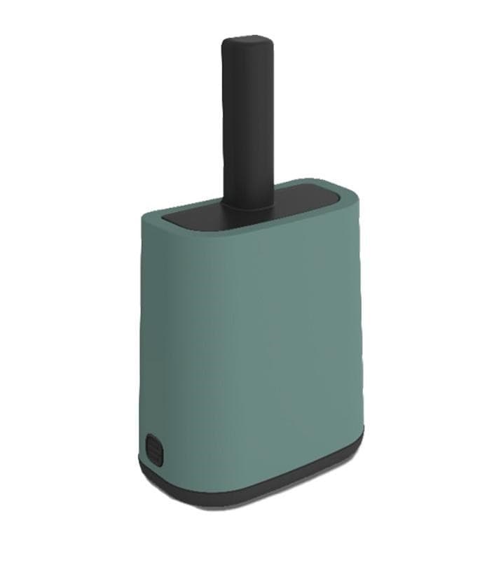 Rotho Łopatka do czyszczenia zielona z podstawką i workami 16 x 8 cm