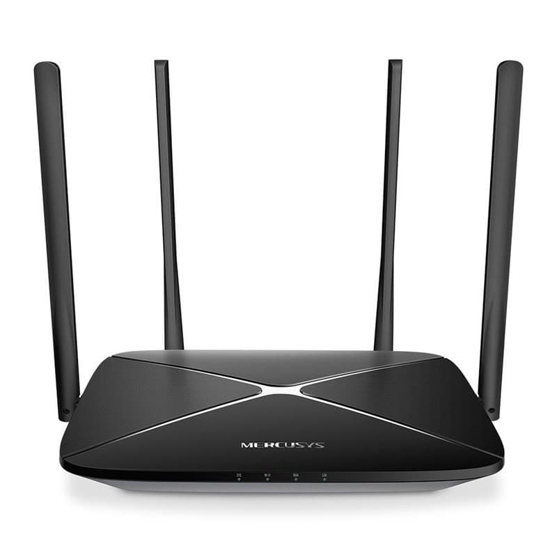 Router bezprzewodowy Dual-band AC12G Gigabit 1167 Mbit/s 4 anteny czarny