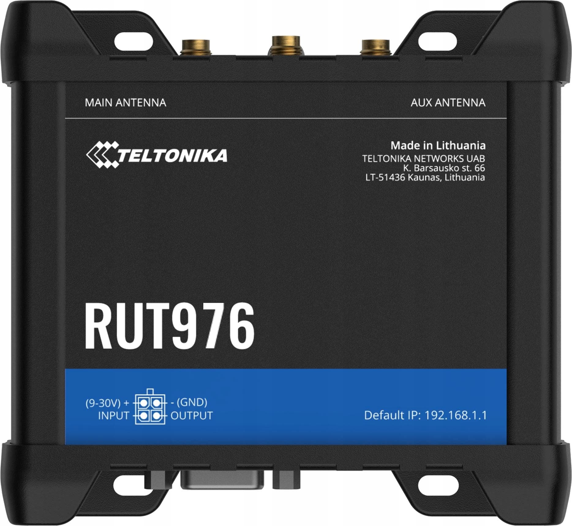 Router Teltonika Networks RUT976 5G/4G/LTE