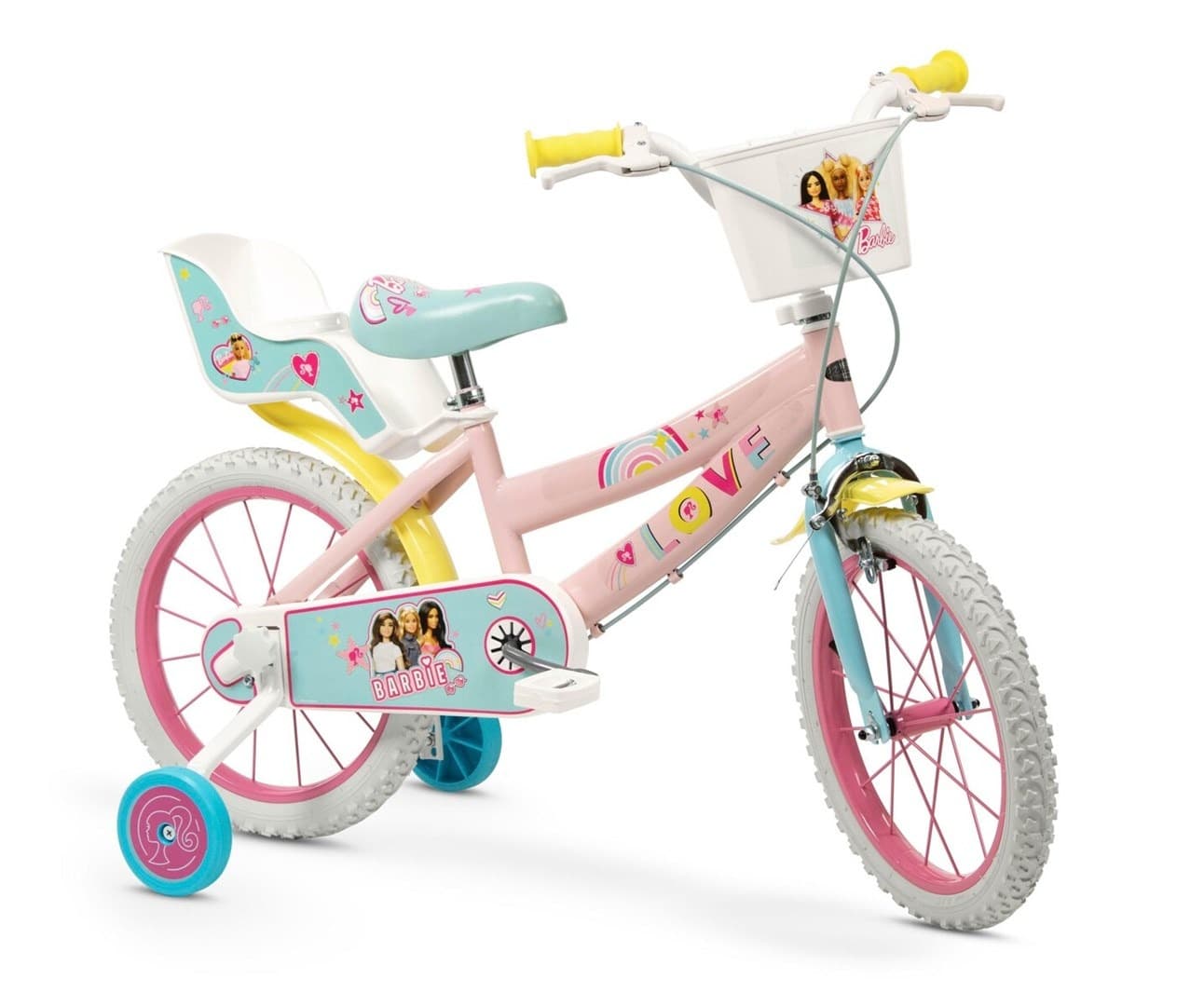 Rower dziecięcy 16 cali BARBIE TOIMSA 1665