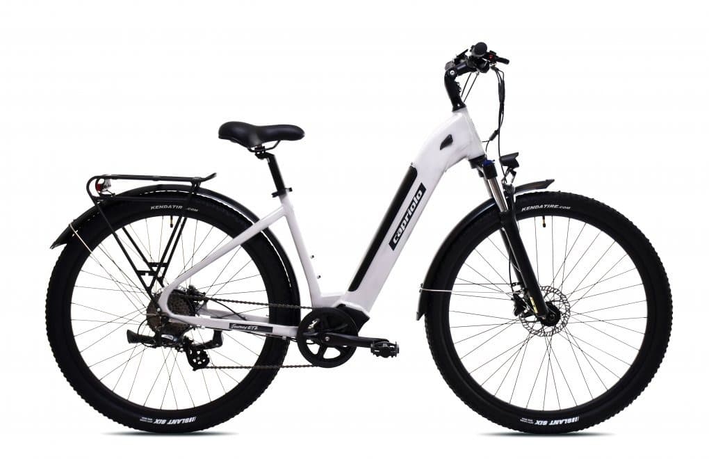 Rower elektryczny Capriolo E-City28-Journey jasnoszary