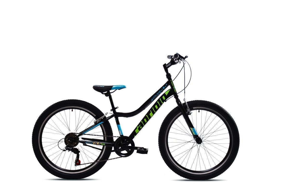 Rower górski Capriolo DIAVOLO 400 24"/12" czarno-zielony
