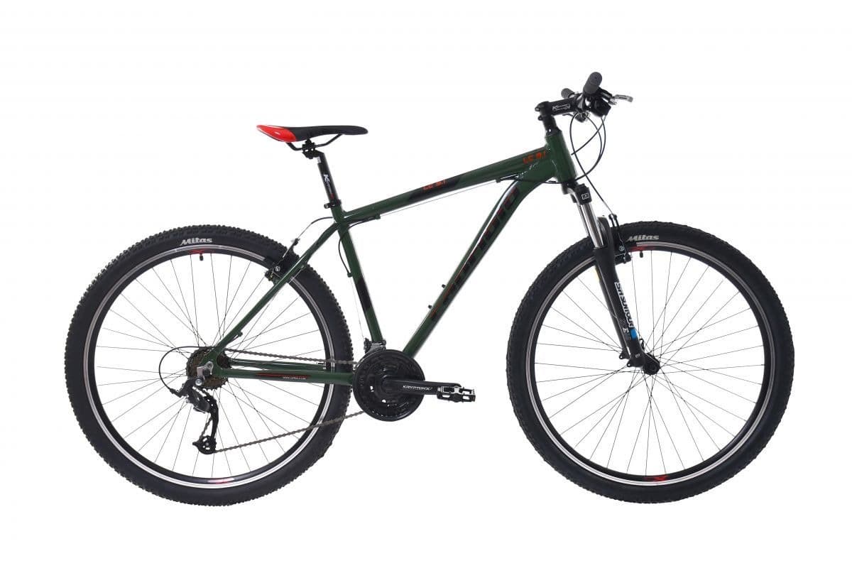 Rower górski Capriolo LC 9.1 MTB 29"/21 AL zielono-czerwony 2024