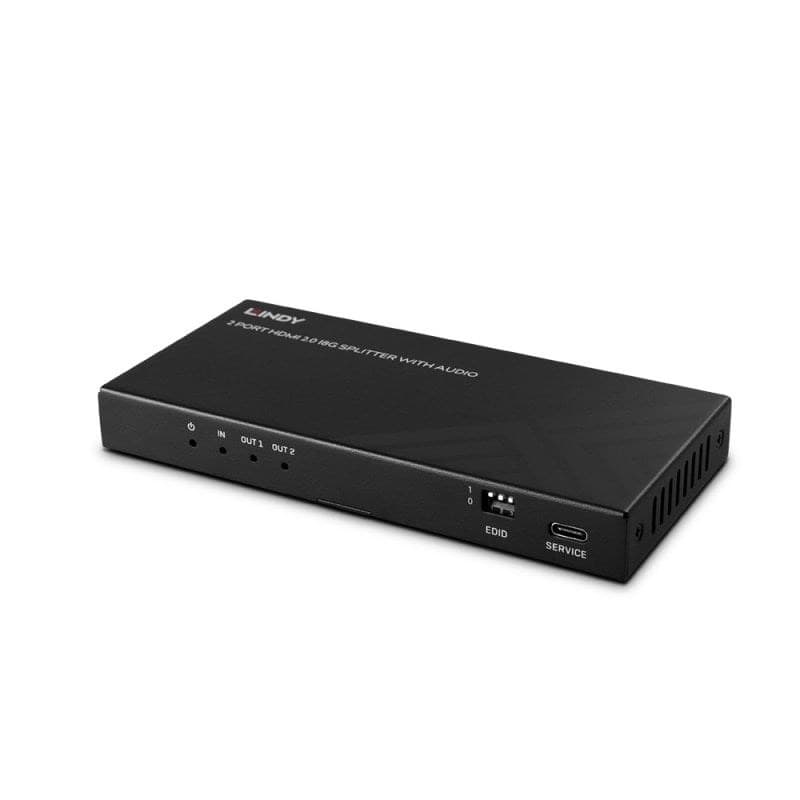 Lindy Rozdzielacz Wideo HDMI 2-portowy