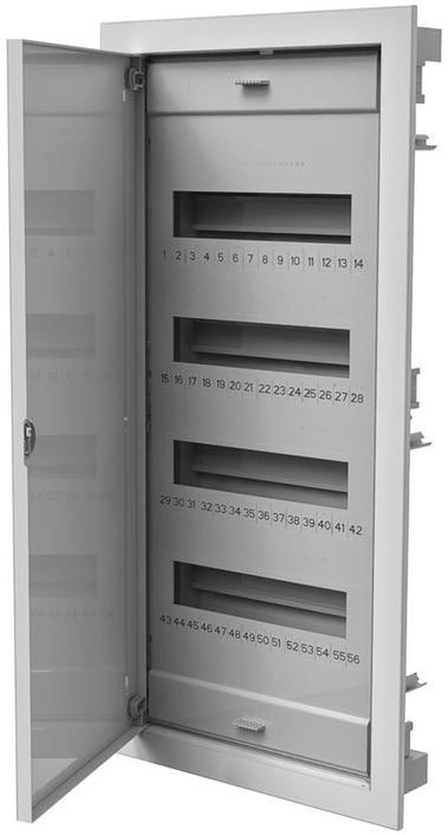 Rozdzielnica elektryczna uniwersalna 48 modułów z metalowymi drzwiami PAWBOL C.1548