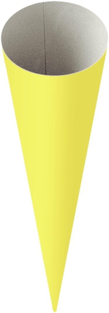 Rożek tyta pierwszoklasisty żółty 70 cm