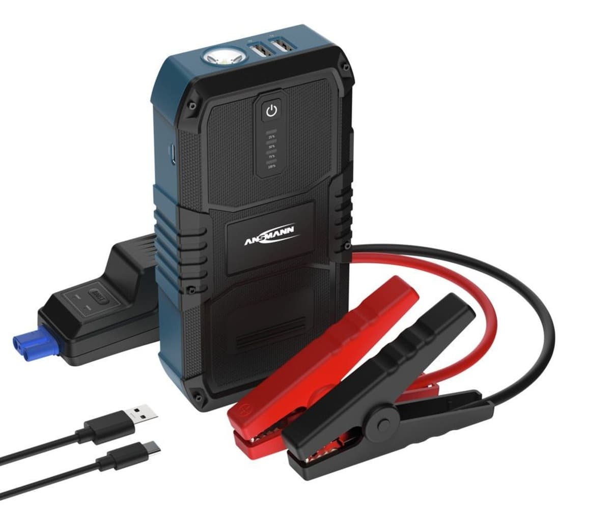 Rozrusznik akumulatorowy ANSMANN Powerbank 37Wh 12V z latarką