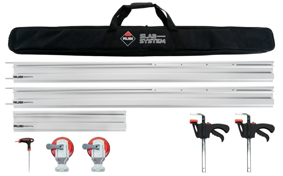 RUBI Prowadnice z zaciskami do TC-125 G2