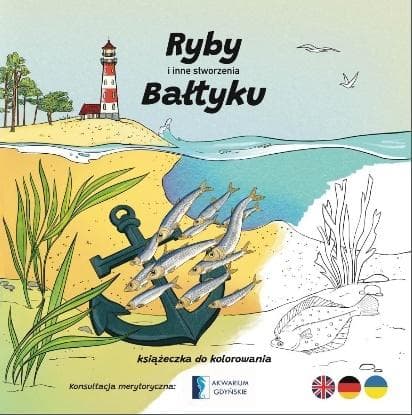 Ryby i inne stworzenia Bałtyku - Ksenia Potępa edukacyjna dla dzieci 5+
