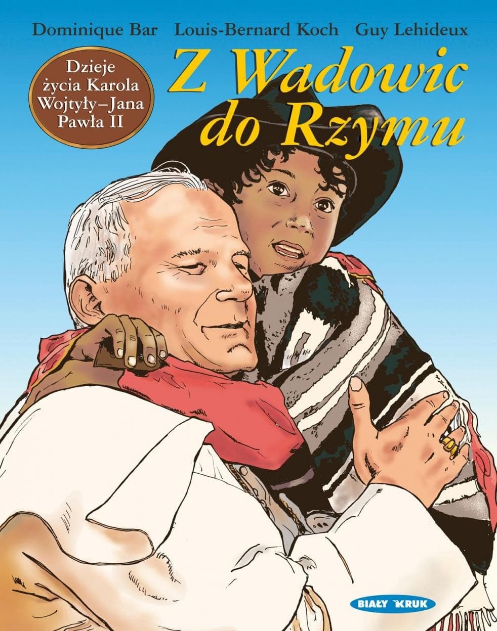 Rysunkowa biografia Jana Pawła II od Wadowic do Rzymu