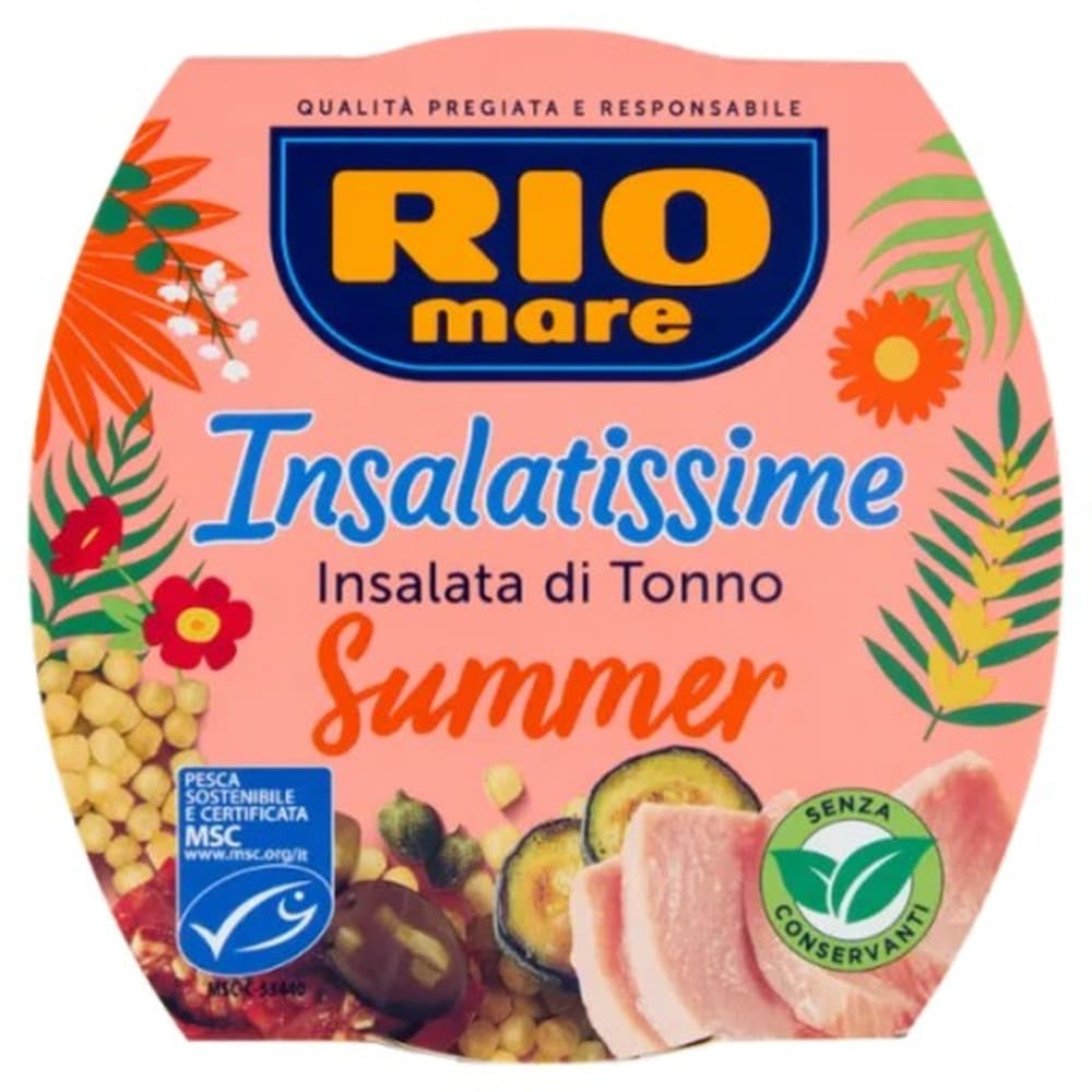 Rio Mare Insalatissime Summer Danie z warzyw i tuńczyka 160g