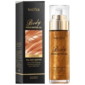SADOER Rozświetlacz do ciała Bronze Gold 03 85 ml