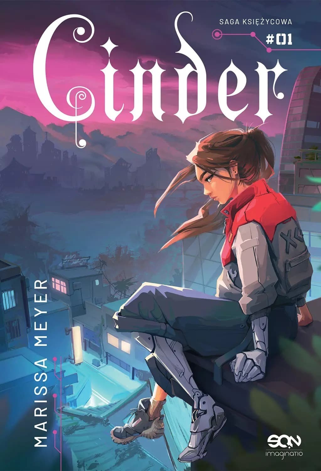 Saga Księżycowa Marissa Meyer science fiction: Cinder