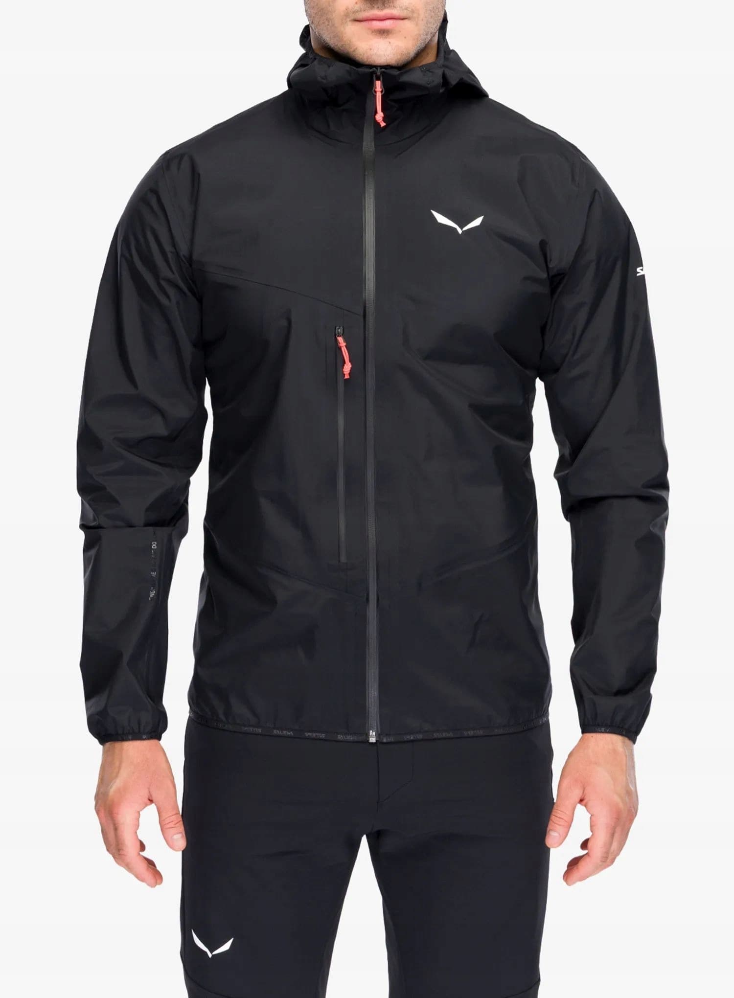 Salewa Agner 3 PTX 3L Kurtka Przeciwdeszczowa - black out,