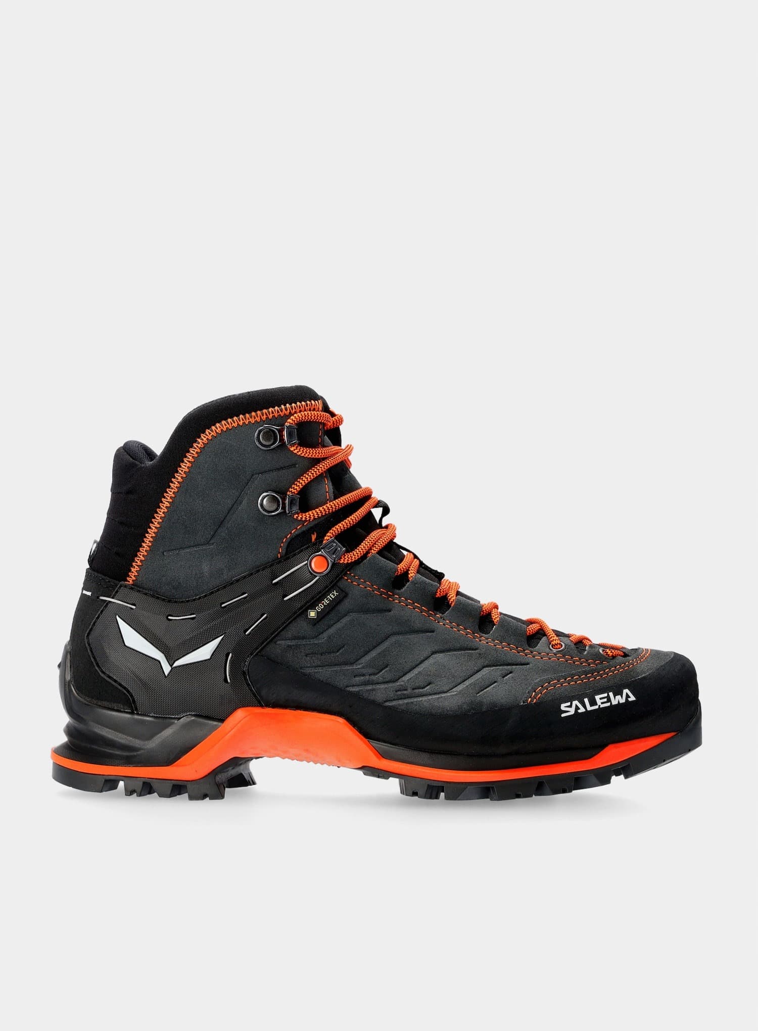 Salewa MTN Trainer Mid GTX Męskie Buty Trekkingowe Ciemnoszary/Szary/Czerwony